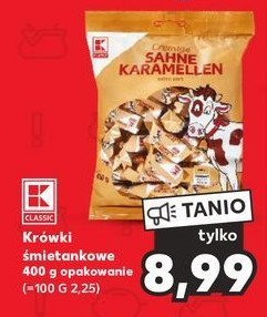 Krówki śmietankowe K-classic promocja