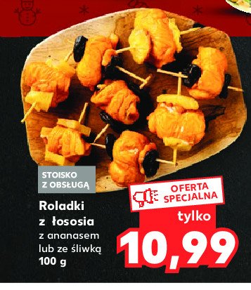 Roladki z 艂ososia ze 艣liwk膮 promocja