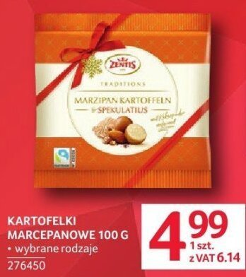 Czekolada Kartoffelki Marcepanowe 100 g różne rodzaje promocja w Selgros