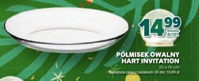 Półmisek owalny HART INVITATION promocja w Stokrotka