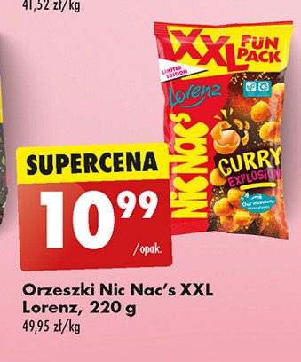 Orzeszki curry explosion Lorenz nic nac's promocja w Biedronka