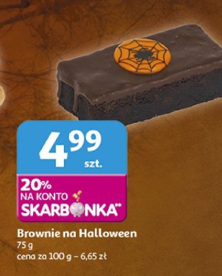 Brownie na Halloween promocja w Auchan