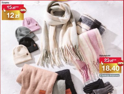 Rękawiczki z funkcją dotykową promocja w Woolworth