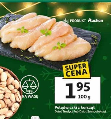 Pistacje solone drobne luzem lub w opakowaniu 1 kg promocja w Auchan
