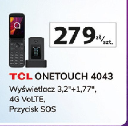 Telefon 4043 Tcl promocja