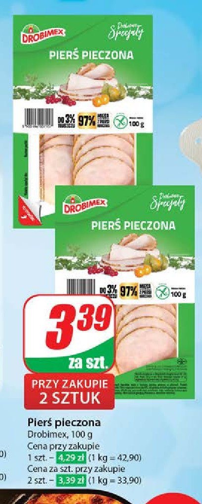 Pier艣 pieczona Drobimex promocja