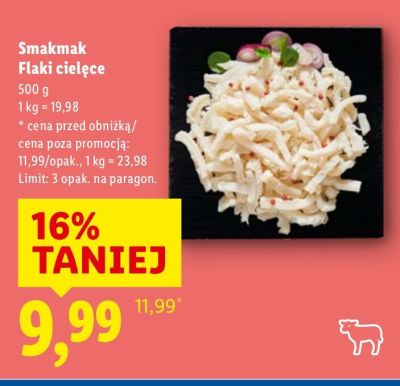 Smakmak Flaki cielęce promocja w Lidl