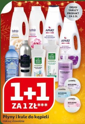 Płyny i kule do kąpieli promocja w Auchan