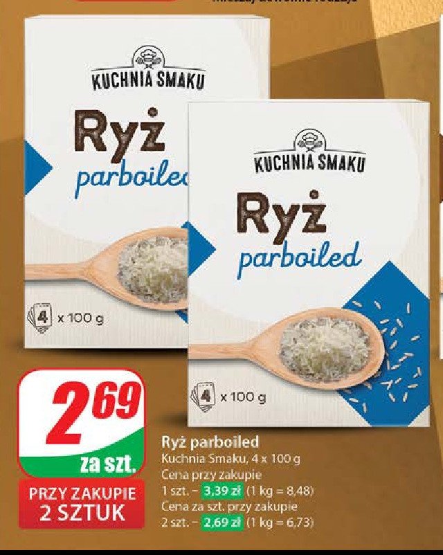 Ryż parboiled Kuchnia smaku promocja