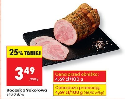Boczek z Sokołowa promocja w Biedronka