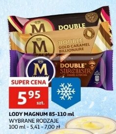 Lód starchaser Algida magnum double promocja