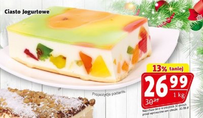 Ciasto Jogurtowe Cukiernia MAZURSKA promocja w Prim Market