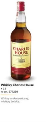 Whisky Charles House 1l promocja w Makro