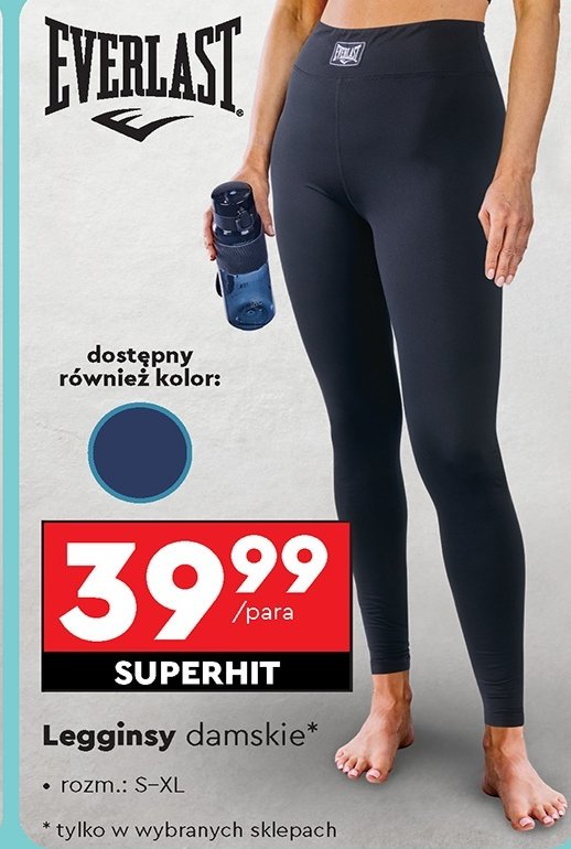 Legginsy damskie Everlast promocja w Biedronka
