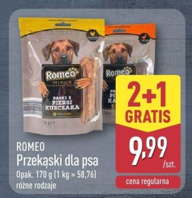 Przysmaki dla psa różne rodzaje promocja w Aldi