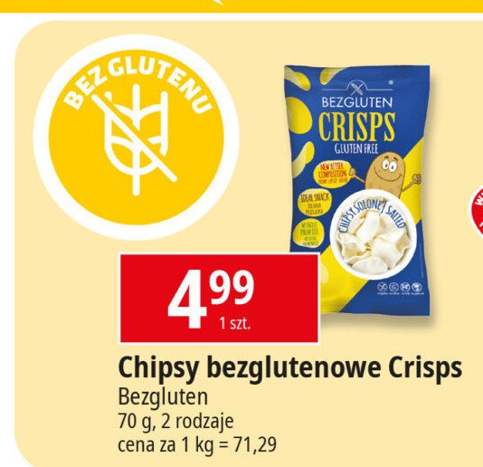 Chipsy Bezgluten promocja