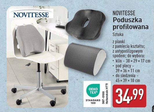 Poduszka profilowana pod plecy Novitesse promocja
