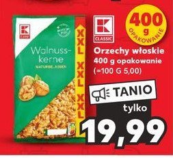 Orzechy włoskie K-classic promocja
