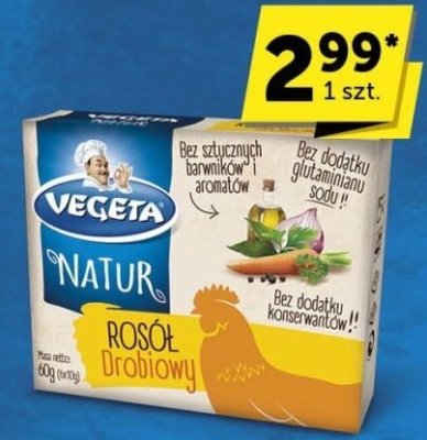 Przyprawa VEGETA bulion, rosół promocja w ABC
