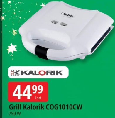 Grill Kalorik COG1010CW promocja w Leclerc
