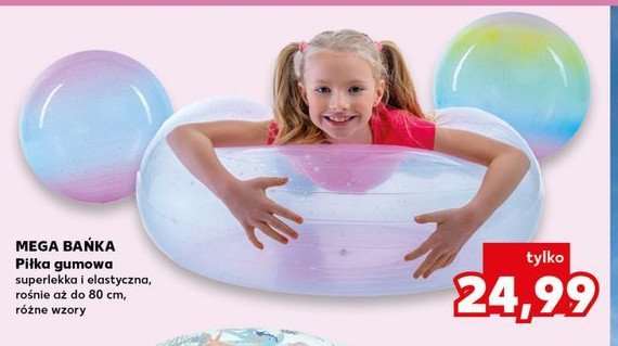Mega bańka 90 cm promocja w Kaufland
