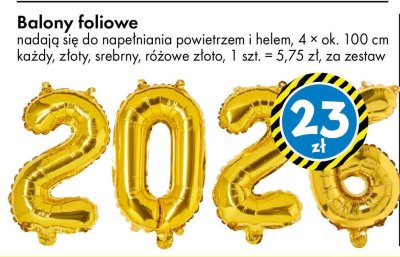 Balony foliowe 2026 promocja w Tedi