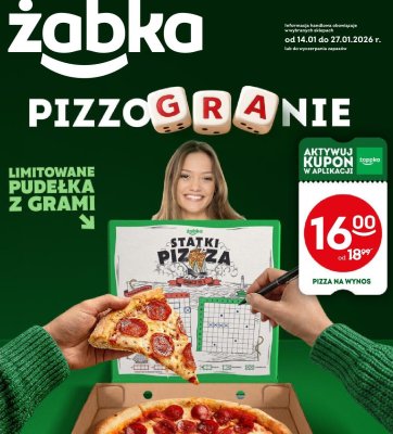 Pizza na wynos promocja w Żabka
