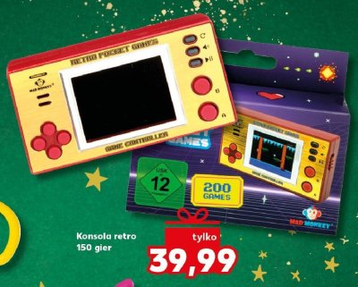 Konsola retro 150 gier promocja w Kaufland