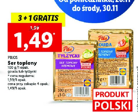 Ser topiony tyl偶ycki Pilos promocja