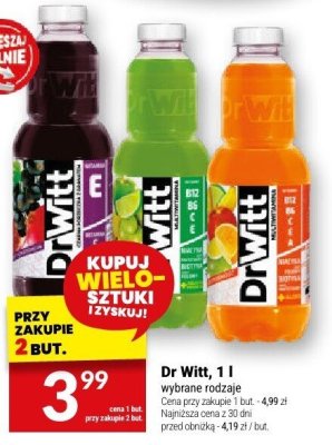 Napój Dr Witt, 1 l promocja w Twój Market