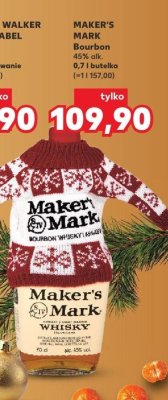 Bourbon MAKER'S MARK promocja w Kaufland