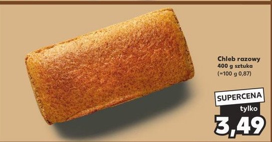 Chleb razowy promocja w Kaufland