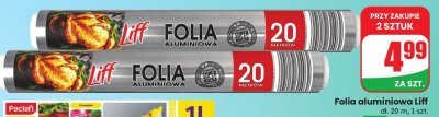 Folia aluminiowa promocja w Dino