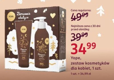 Zestaw kosmetyków dla kobiet promocja w Rossmann