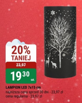 Lampion LED 7x15 cm promocja w bi1