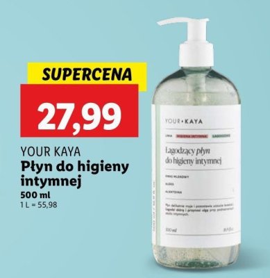 Płyn do higieny intymnej Your kaya promocja