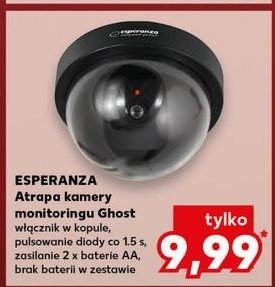 Atrapa kamery Esperanza promocja w Kaufland