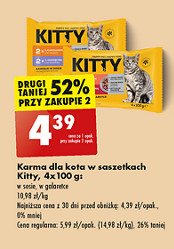 Karma dla kota w sosie Kitty promocja