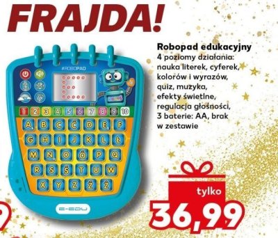 Robopad edukacyjny promocja w Kaufland
