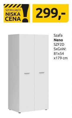 Szafa Nena SZF2D promocja w Black Red White