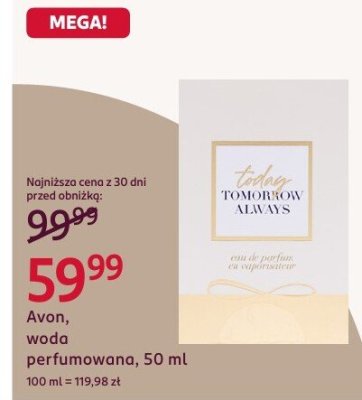 Woda perfumowana 50 ml promocja w Rossmann