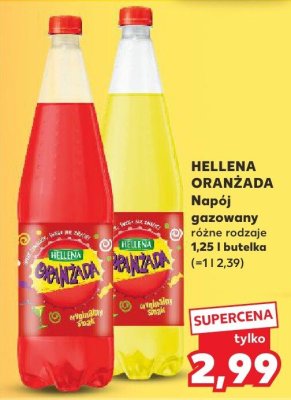 Napój gazowany Oranżada różne rodzaje promocja w Kaufland