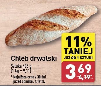 Chleb drwalski promocja w Aldi