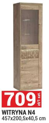 Witryna N4 RIBBECK 457x200,5x40,5 cm promocja w Merkury Market