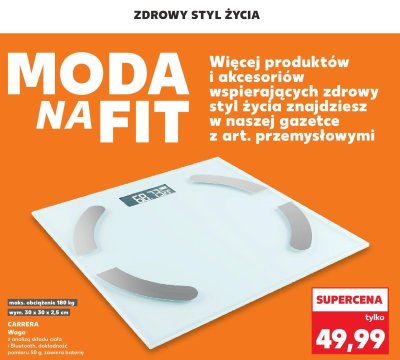 Waga z analizą składu ciała promocja w Kaufland