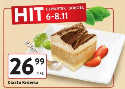 Ciasto Krówka promocja w Intermarche