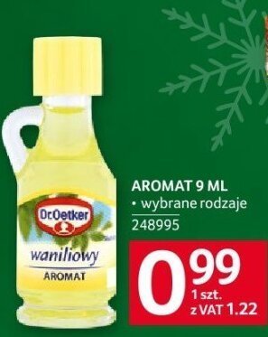 Aromat Dr. Oetker 9 ml promocja w Selgros