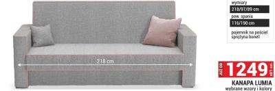 Kanapa LUMIA promocja w Merkury Market