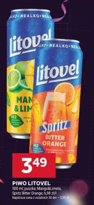 Piwo Litovel Mango&Limeta, Spritz Bitter Orange promocja w Stokrotka