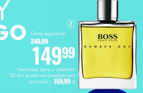 Woda toaletowa Hugo boss number one Boss by hugo boss promocja